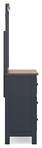 Landocken Dresser and Mirror - Ego Home Furniture