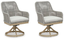 Load image into Gallery viewer, Seton Creek Outdoor Swivel Dining Chair (Set of 2) - Ego Home Furniture
