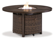 Load image into Gallery viewer, Paradise Trail Outdoor Sofa, Lounge Chairs and Fire Pit Table
