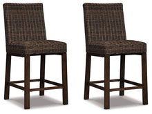 Load image into Gallery viewer, Paradise Trail Outdoor Counter Height Dining Table with 4 Barstools - Ego Home Furniture
