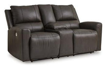 Load image into Gallery viewer, Boxmere Power Reclining Loveseat with Console
