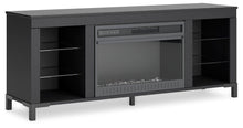 Load image into Gallery viewer, Cayberry 60" TV Stand with Electric Fireplace

