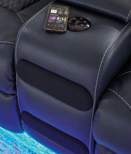 Load image into Gallery viewer, Fyne-Dyme Power Reclining Loveseat with Console - Ego Home Furniture
