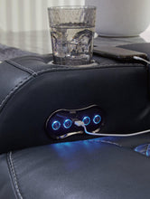 Load image into Gallery viewer, Fyne-Dyme Power Reclining Loveseat with Console - Ego Home Furniture
