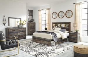 Drystan Bed with 4 Storage Drawers - Ego Home Furniture