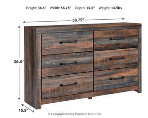 Drystan Dresser and Mirror - Ego Home Furniture