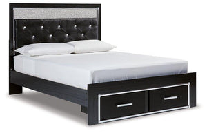 Kaydell Upholstered Panel Storage Bed - Ego Home Furniture