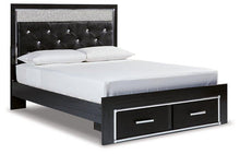 Load image into Gallery viewer, Kaydell Upholstered Panel Storage Bed
