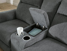 Load image into Gallery viewer, Barnsana Power Reclining Loveseat with Console
