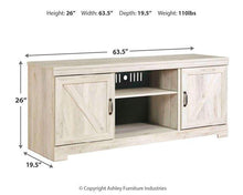 Load image into Gallery viewer, Bellaby 63&quot; TV Stand with Electric Fireplace - Ego Home Furniture
