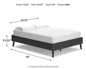 Charlang Bed and Mattress Set