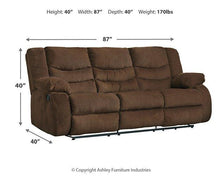 Load image into Gallery viewer, Tulen Reclining Sofa
