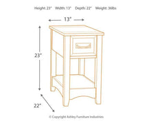 Load image into Gallery viewer, Breegin Chairside End Table
