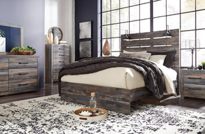 Drystan Bed with 4 Storage Drawers - Ego Home Furniture