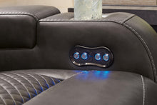 Load image into Gallery viewer, Fyne-Dyme Power Reclining Loveseat with Console - Ego Home Furniture
