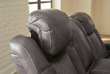 Load image into Gallery viewer, Fyne-Dyme Power Reclining Loveseat with Console - Ego Home Furniture
