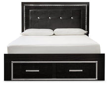 Load image into Gallery viewer, Kaydell Upholstered Bed with Storage
