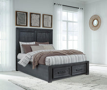Load image into Gallery viewer, Foyland Panel Storage Bed - Ego Home Furniture
