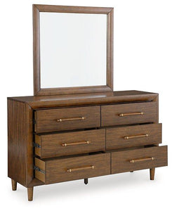 Lyncott Dresser and Mirror - Ego Home Furniture