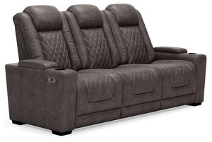 HyllMont Power Reclining Living Room Set - Ego Home Furniture