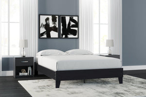 Finch Queen Panel Platform Bed - Ego Home Furniture