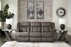 First Base Reclining Sofa - Ego Home Furniture