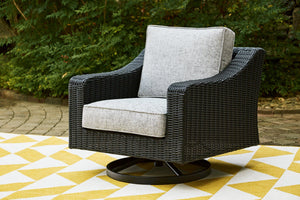 Beachcroft Outdoor Swivel Lounge with Cushion - Ego Home Furniture