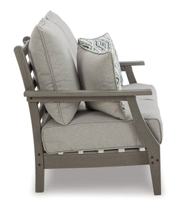 Visola Outdoor Sofa and Loveseat with Coffee Table - Ego Home Furniture