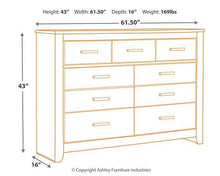 Load image into Gallery viewer, Brinxton Dresser and Mirror - Ego Home Furniture
