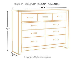 Brinxton Dresser and Mirror - Ego Home Furniture