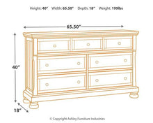 Load image into Gallery viewer, Flynnter Dresser and Mirror - Ego Home Furniture
