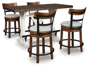 Valebeck Counter Height Dining Set - Ego Home Furniture