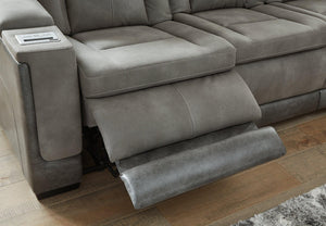 Next-Gen DuraPella Power Reclining Loveseat with Console - Ego Home Furniture