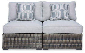 Harbor Court Armless Chair with Cushion (Set of 2) - Ego Home Furniture
