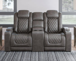 HyllMont Power Reclining Living Room Set - Ego Home Furniture