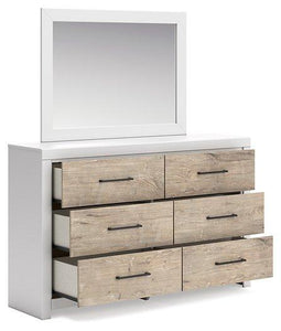 Charbitt Dresser and Mirror - Ego Home Furniture