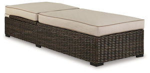 Coastline Bay Outdoor Chaise Lounge with Cushion - Ego Home Furniture