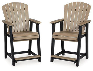Fairen Trail Outdoor Counter Height Bar Stool (Set of 2) - Ego Home Furniture