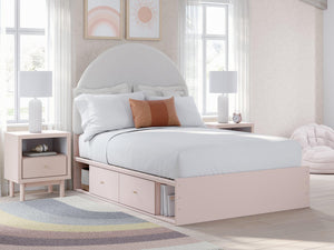 Wistenpine Upholstered Bed with Storage - Ego Home Furniture