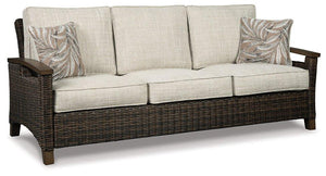 Paradise Trail Outdoor Sofa, Lounge Chairs and Fire Pit Table - Ego Home Furniture