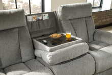 Load image into Gallery viewer, Mitchiner Reclining Sofa with Drop Down Table - Ego Home Furniture
