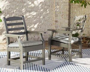 Visola Arm Chair with Cushion (Set of 2) - Ego Home Furniture