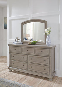 Lettner Dresser and Mirror - Ego Home Furniture