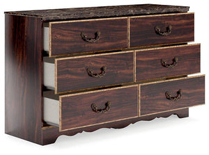 Glosmount Dresser and Mirror - Ego Home Furniture