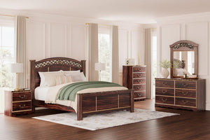 Glosmount Dresser and Mirror - Ego Home Furniture