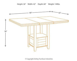 Haddigan Counter Height Dining Set