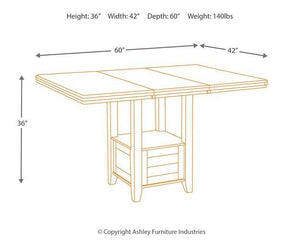 Haddigan Counter Height Dining Set - Ego Home Furniture