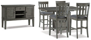 Hallanden Counter Height Dining Room Set - Ego Home Furniture