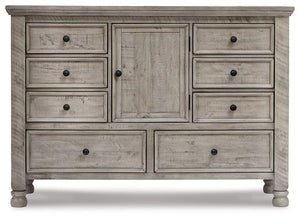 Harrastone Dresser and Mirror - Ego Home Furniture