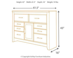 Juararo Dresser and Mirror - Ego Home Furniture